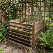 718 Litre Easy Fill Wooden Compost Bin by Woven Wood™